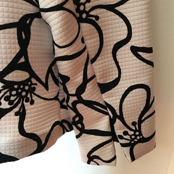 TanJay black and white blazer | jacket 8 Petite - Picture 6 of 11